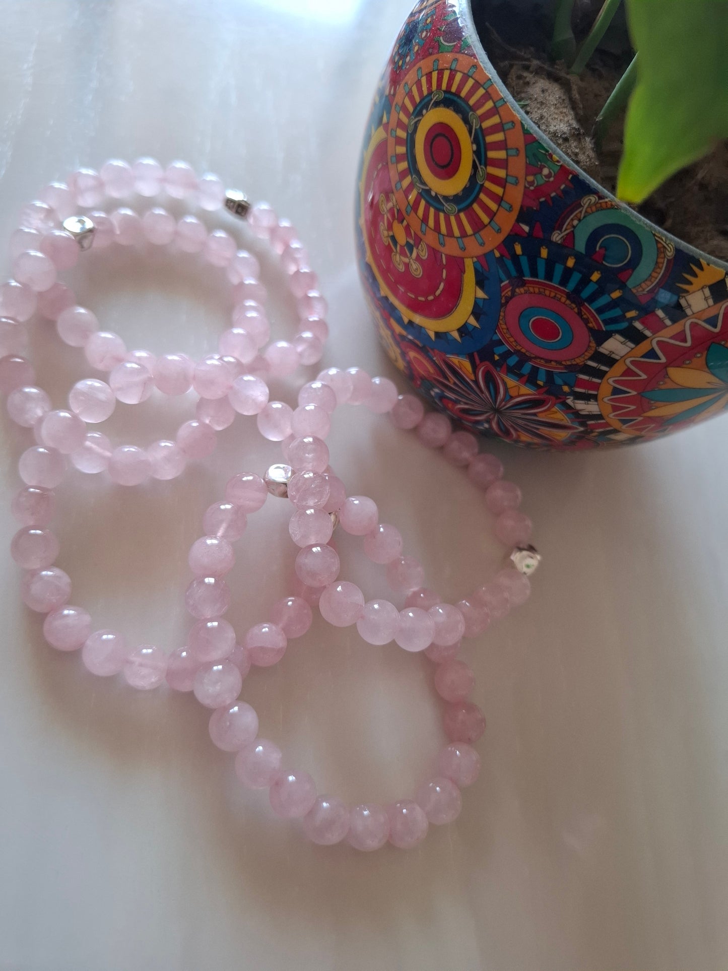 Rose Quartz Bracelets (💯 original)
