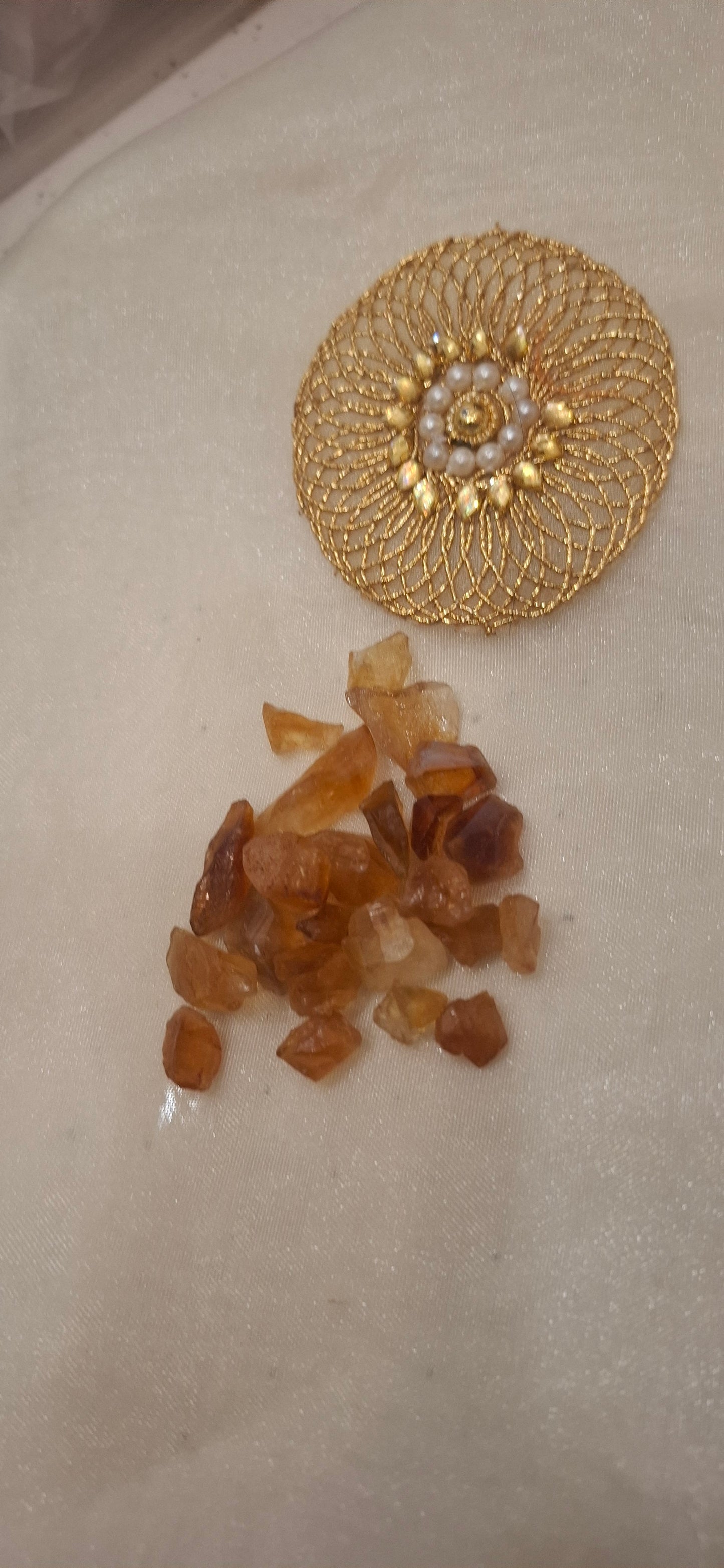 Fire Citrine Rough Stones 💯 original(According To Gms)