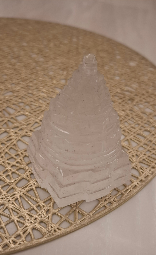 Clear Quartz Shree Yantra
