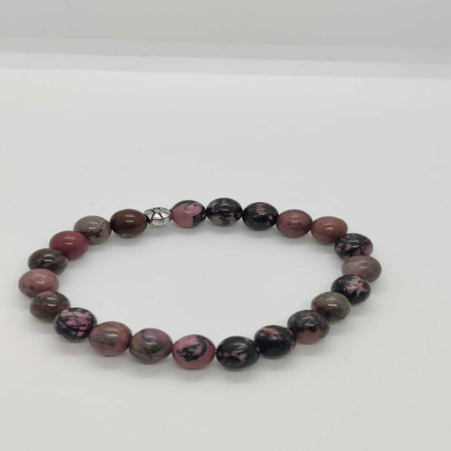 Rhodonite Bracelet (Round Plain Beads) 💯 original