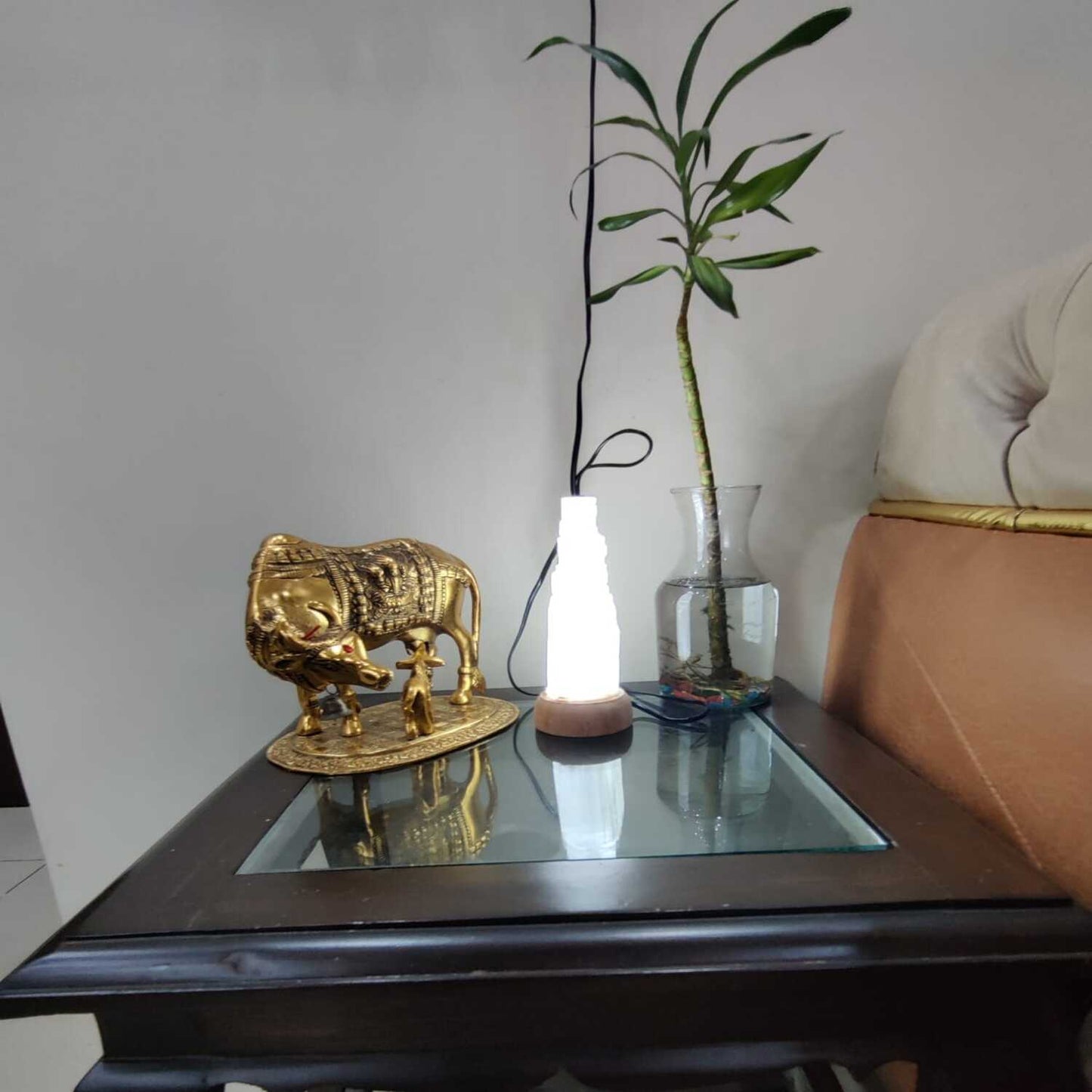 Selenite Lamp (6 inch)