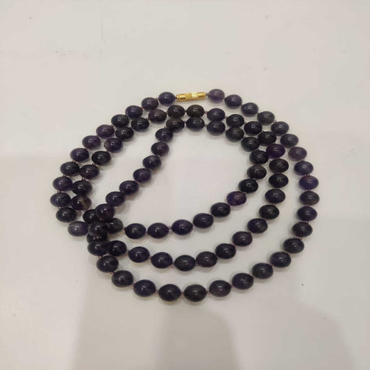 Amethyst Maala (34 inch)100%original