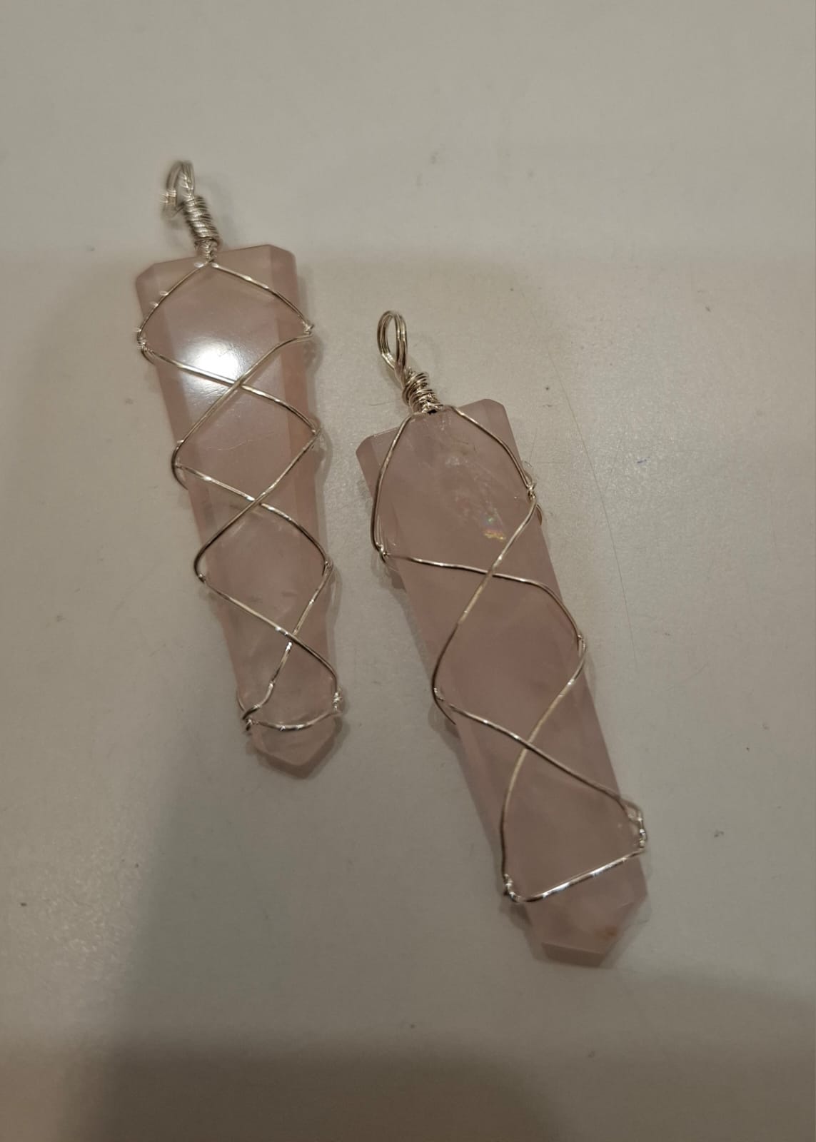 Rose Quartz  Pendent