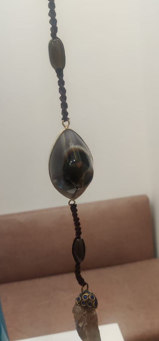 Evil Eye Hanging( Agate Stone)