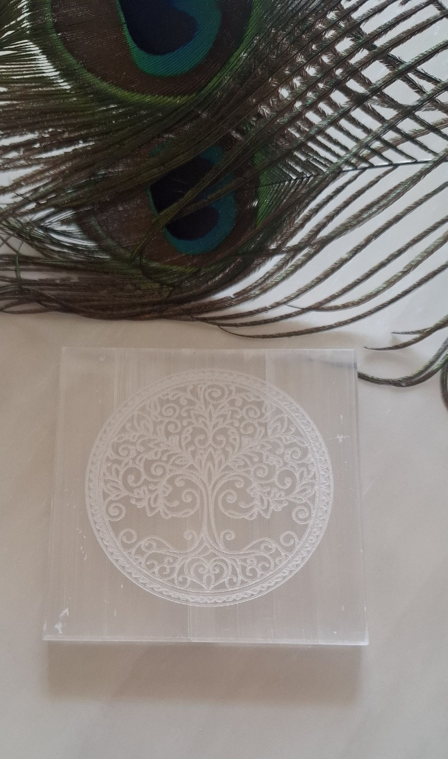 Selenite Plate(For Charging)3 inch 💯 original