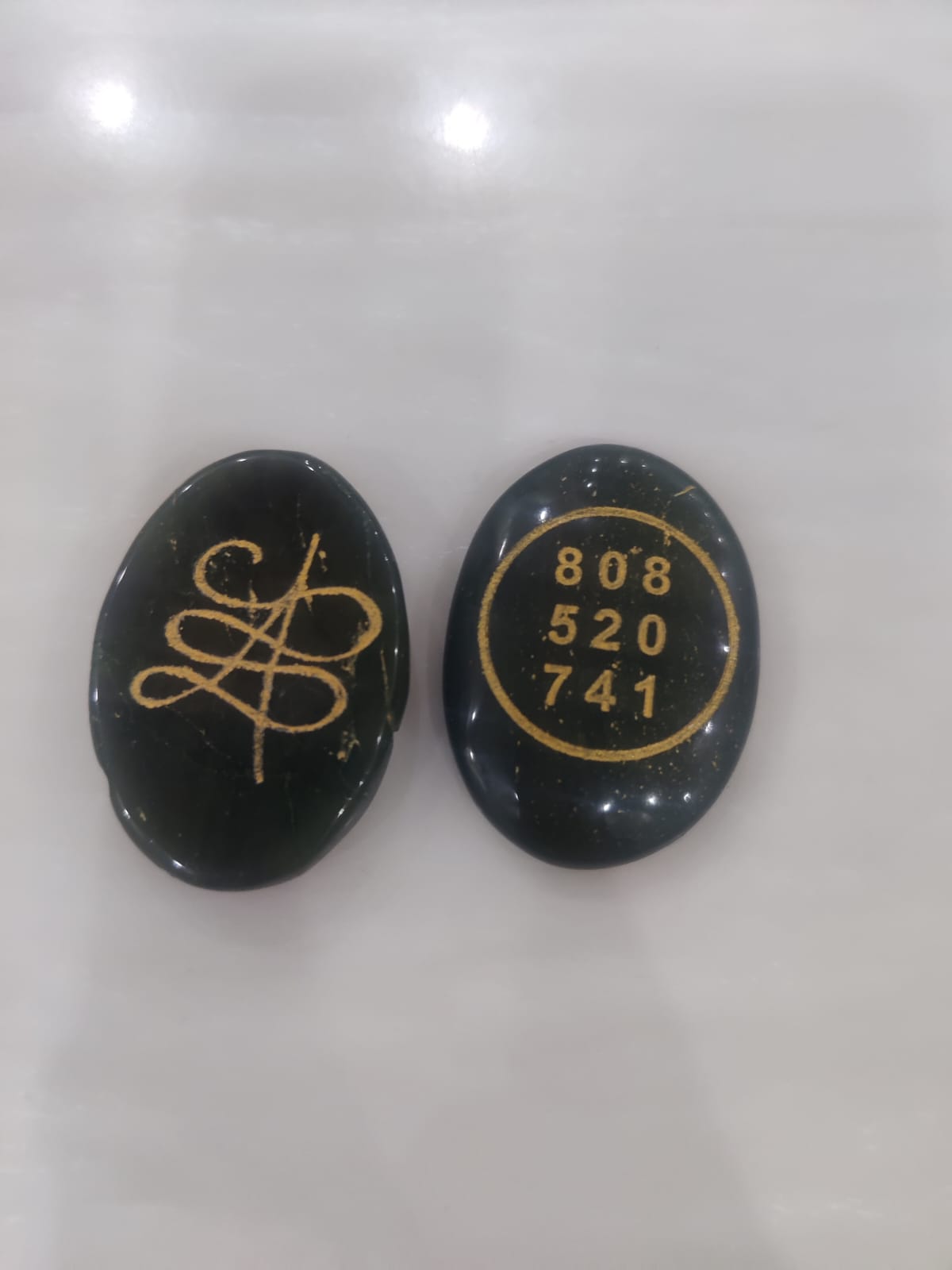 Green Jade Zibu Coins