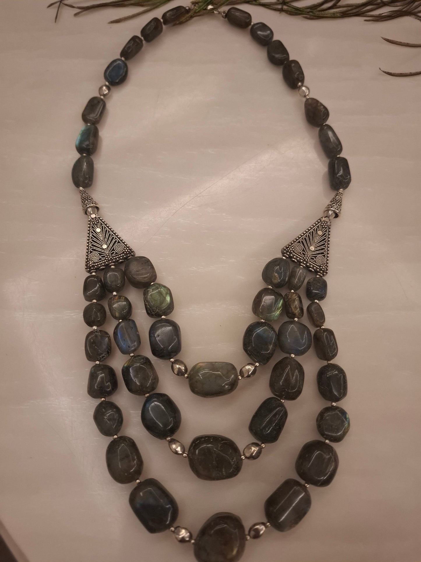 Labrodorite Neckpiece