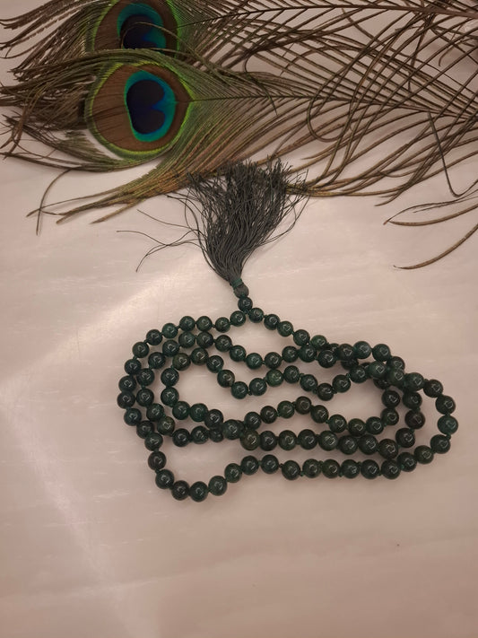 Green Aventurine  Jaap Maala(108 Beads)