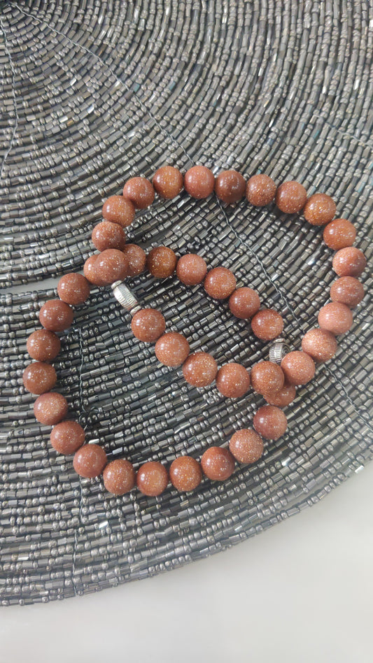 Sunstone Bracelet ( Plain Beads)