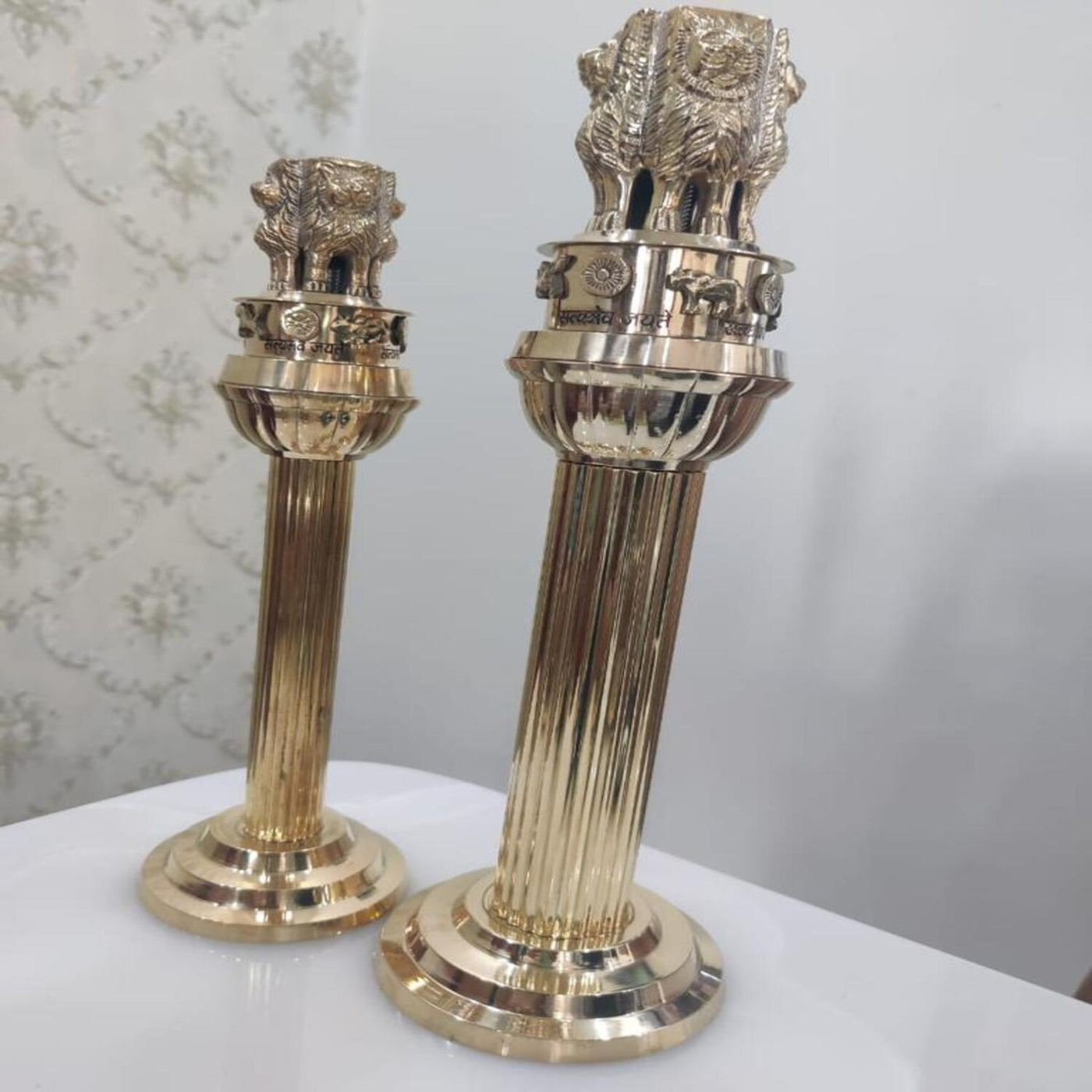 Ashoka Pillar (Brass)
