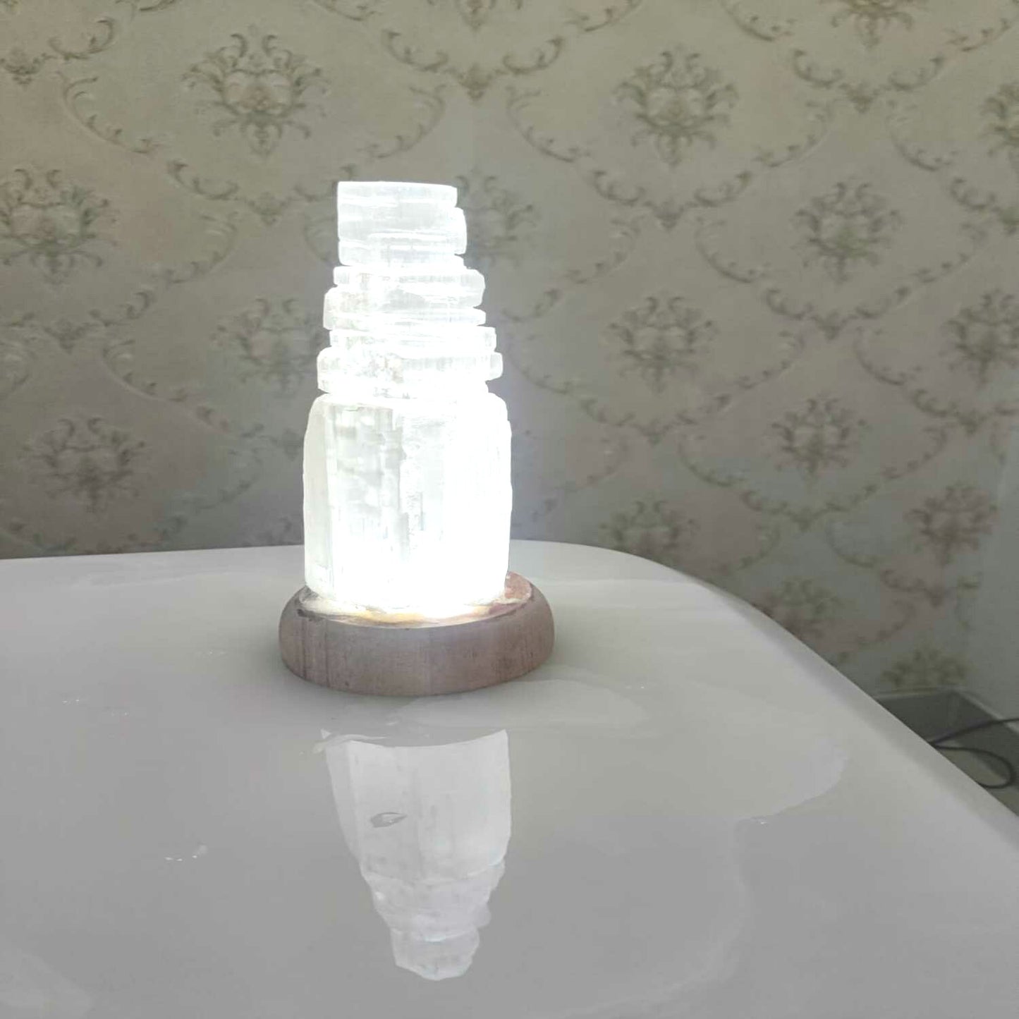 Selenite Lamp (6 inch)