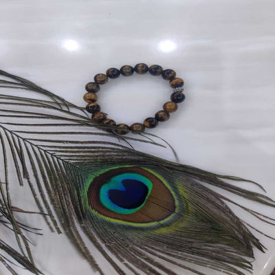 Tiger Eye Bracelet (Plain Beads)