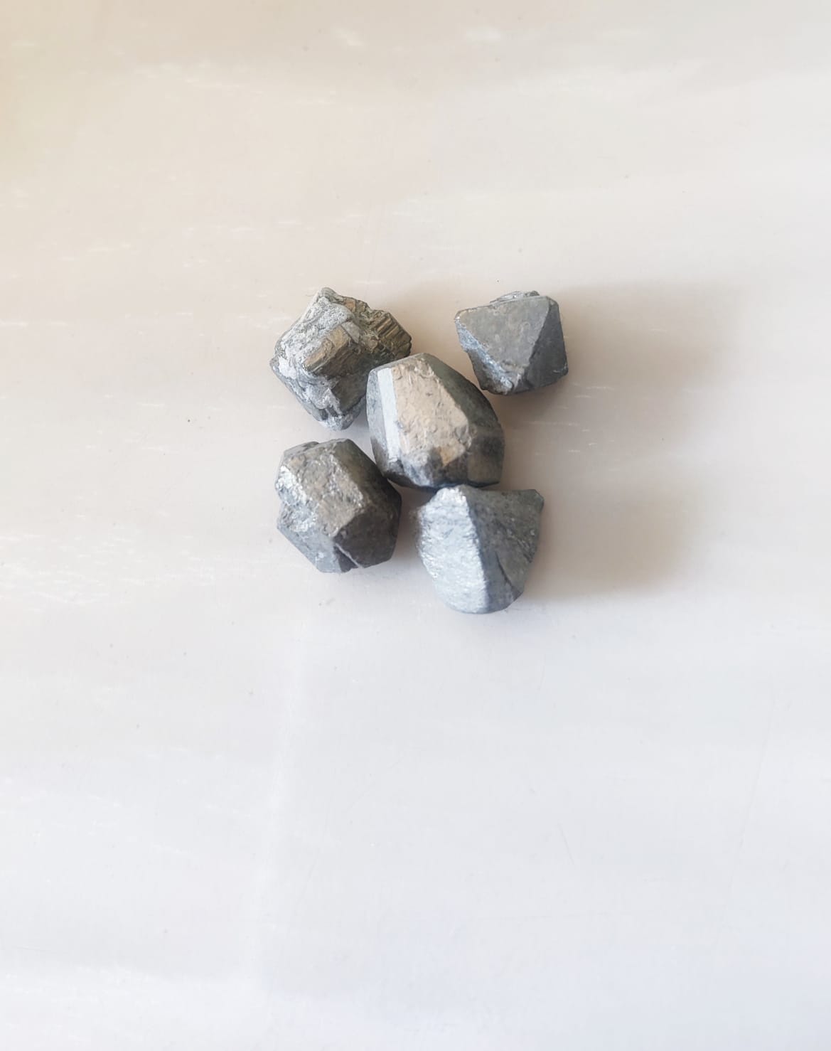 Pyrite Small Tumbles (5 pieces approx 15 Gm's)