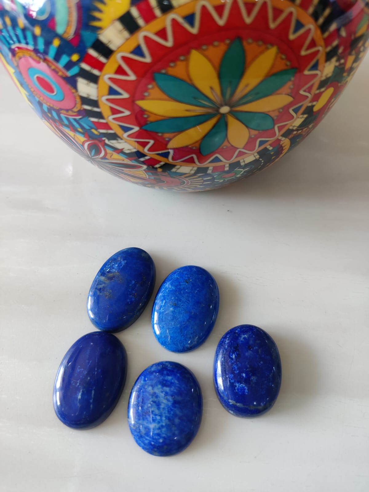 Lapiz Lazuli Palm Stones (original)