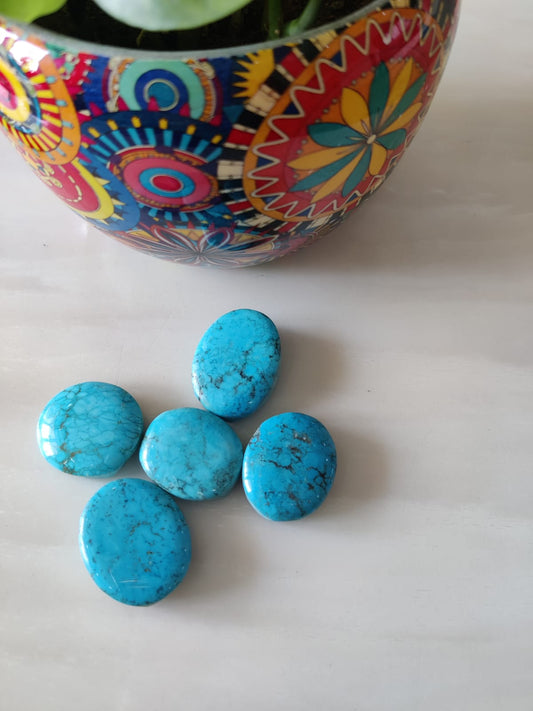 Turquoise Palm stones (original)