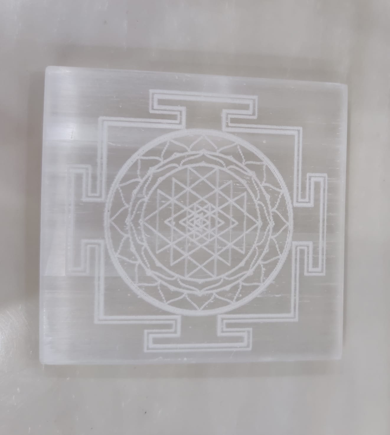 Selenite Plate(For Charging)3 inch