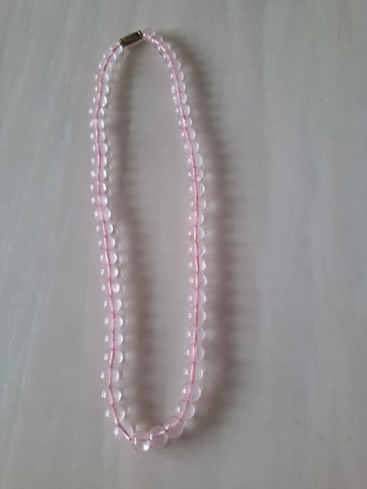 Rose Quartz  Maala 8mm(18 inch)