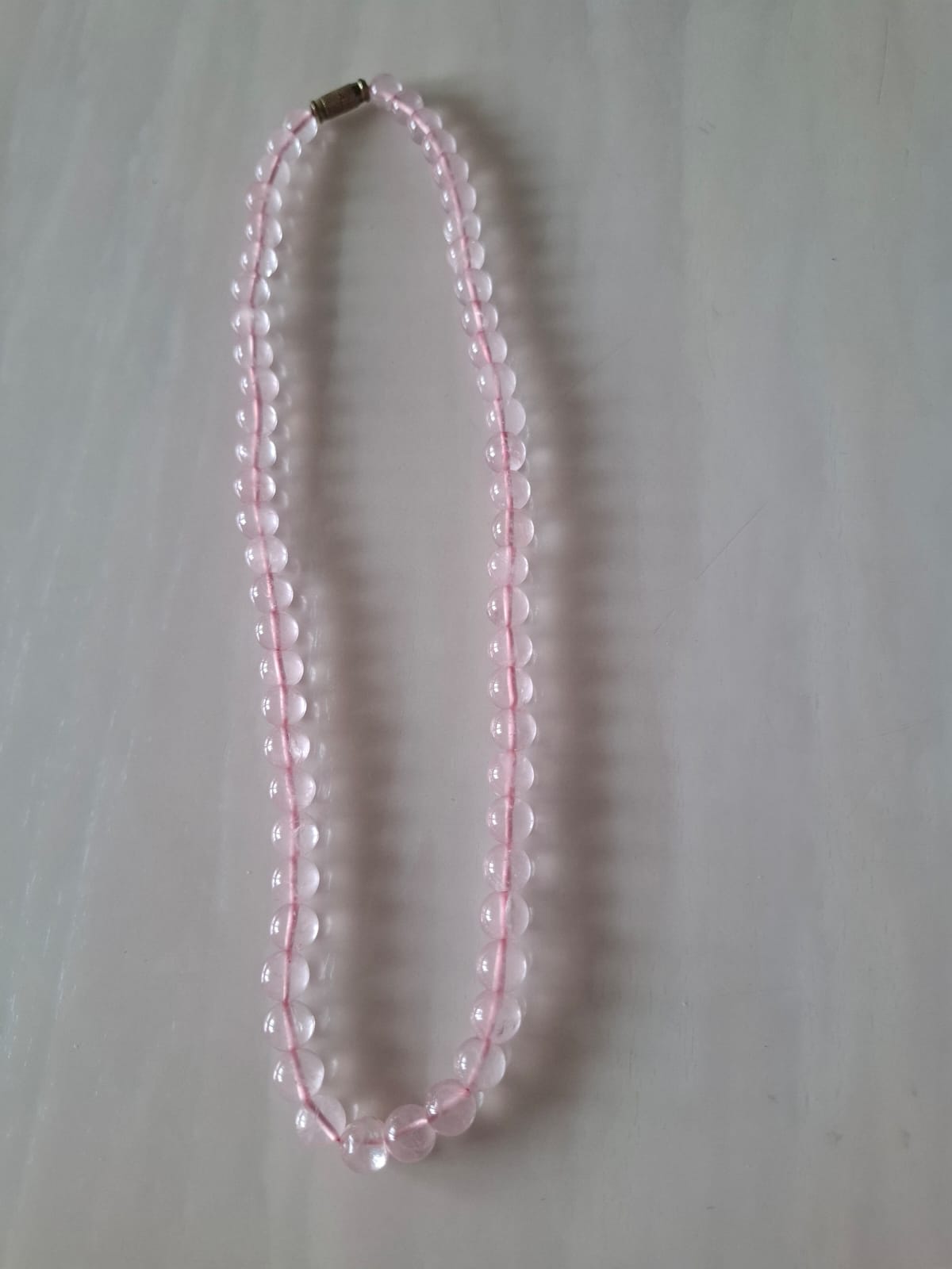 Rose Quartz  Maala(20 inch)