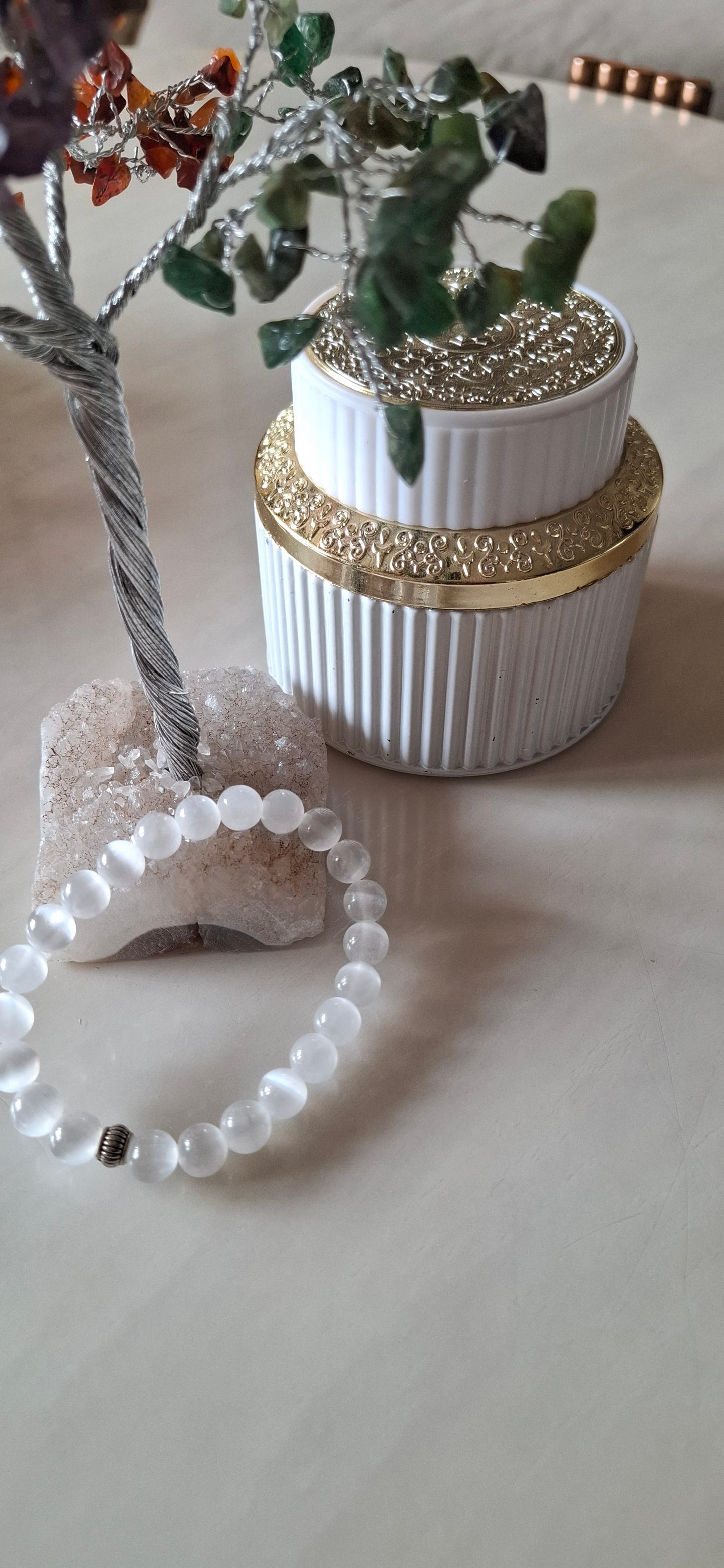 Selenite Bracelet 8mm (100%original)